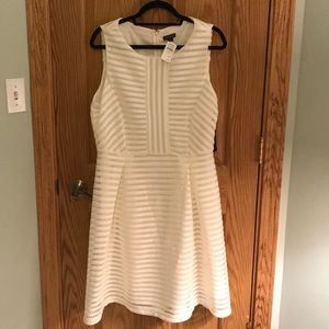 NWT Tahari Cocktail Dress White